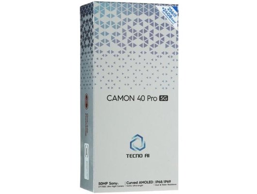Смартфон Tecno Camon 40 Pro 5G 12/256Gb Green